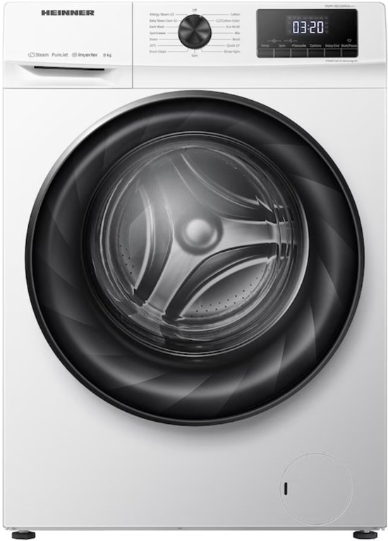 Heinner Wasmachine 8KG Wit A+++ 1400RPM review