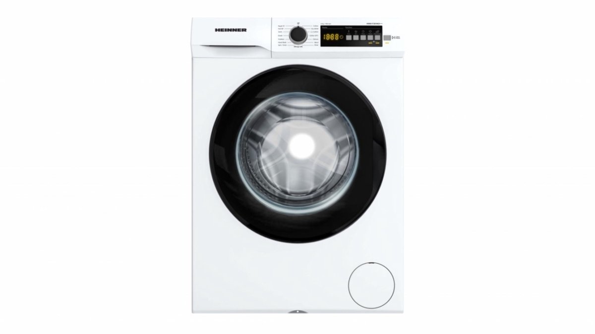 De Heinner Wasmachine HWL-8A++ 8KG Wit in één oogopslag