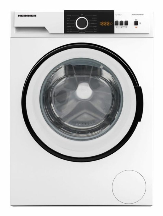 Heinner Wasmachine HWM-A60W 6kg 1000RPM Wit review