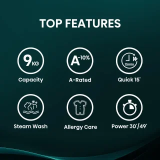 Hisense WF1Q9041BW wasmachine