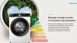 Hisense WF3S8043BW3/BLX 8kg Wasmachine 3S Serie