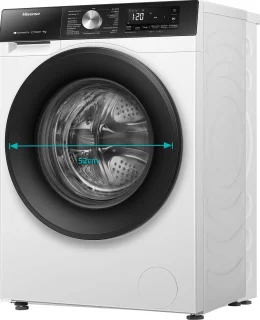 Hisense WF3S8043BW3/BLX 8kg Wasmachine 3S Serie