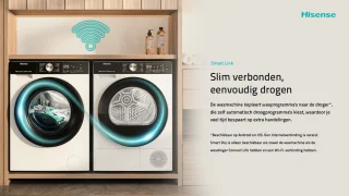 Hisense WF3S8043BW3/BLX 8kg Wasmachine 3S Serie