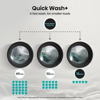 Hisense WF3S9043BB3 9kg Wasmachine Zwart