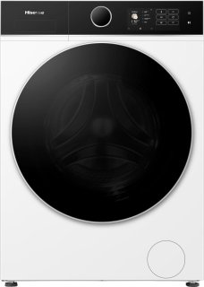 De Hisense WF5I1245BWR voorlader wasmachine in één oogopslag