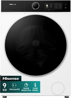 De Hisense WF5I9043BWFS wasmachine in één oogopslag