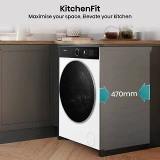 Hisense WF5I9043BWFS wasmachine