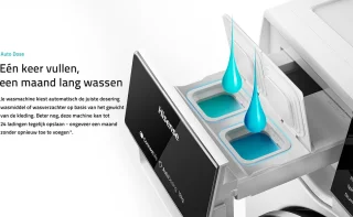 Hisense WF5S1045BW 5S Serie Wasmachine 10,5kg