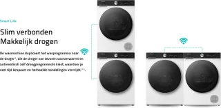 Hisense WF5S1045BW 5S Serie Wasmachine 10,5kg