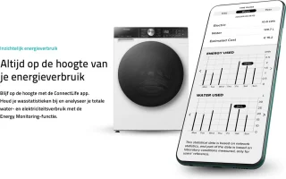 Hisense WF5S9045BW 5S Serie Wasmachine 9kg