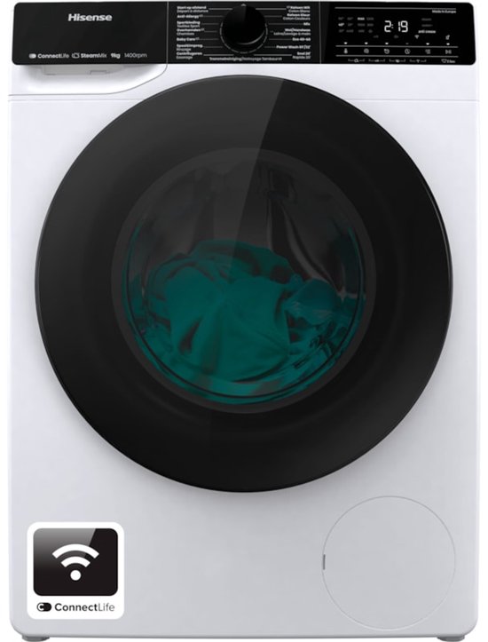 Hisense WF5V943BW/BLX wasmachine 9 kg 1400 rpm review