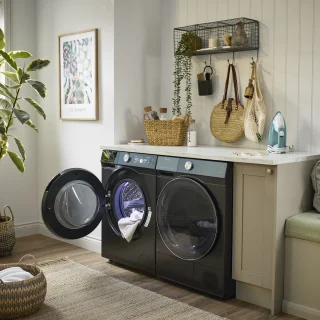 Hisense WF7S1247BB Wasmachine 12kg TFT display