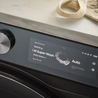 Hisense WF7S1247BB Wasmachine 12kg TFT display