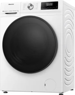 Hisense WFQA9014EVJMW Voorlader 9 kg Zwart/Wit