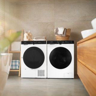 Inventum VWM8010W Wasmachine 8kg 1400rpm Wit/Zwart