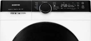 Inventum VWM9010W Wasmachine 9kg 1400TPM Wit/Zwart