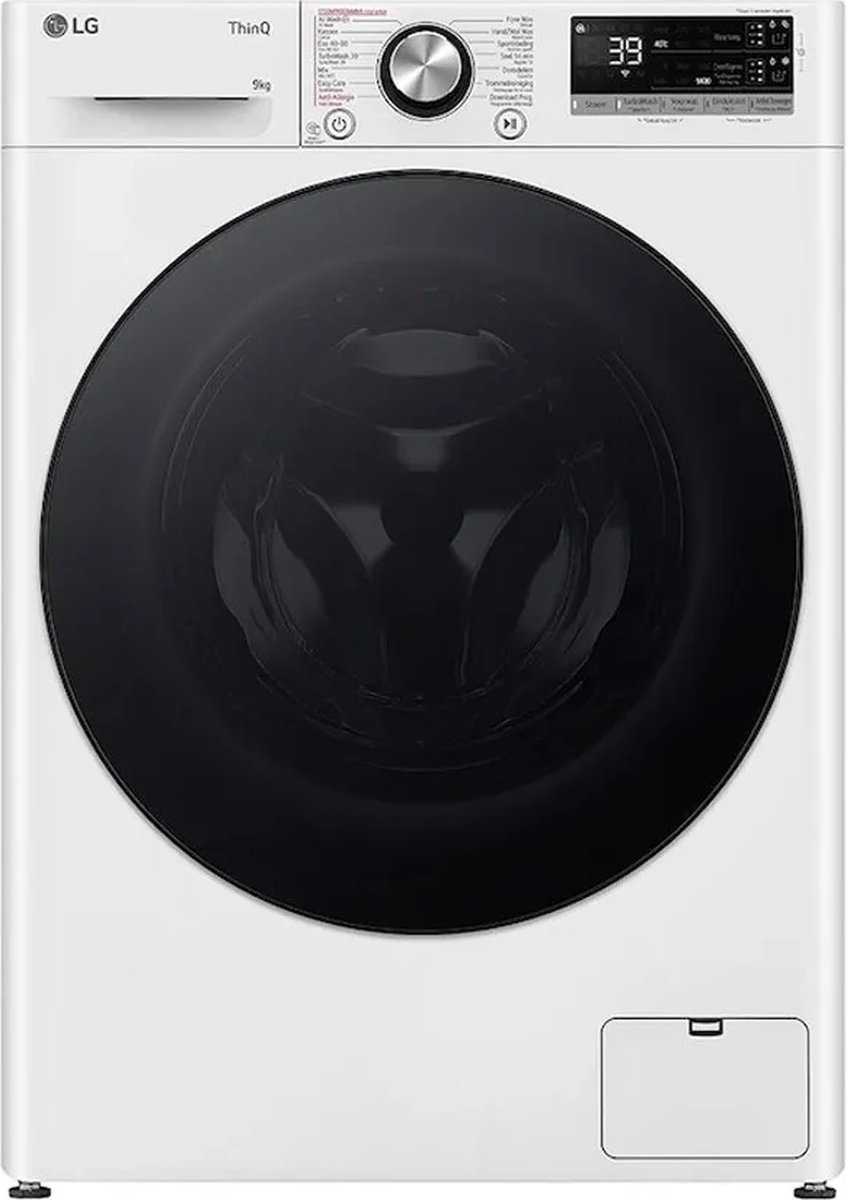 De LG F4WR7009SYW wasmachine 9 kg in één oogopslag