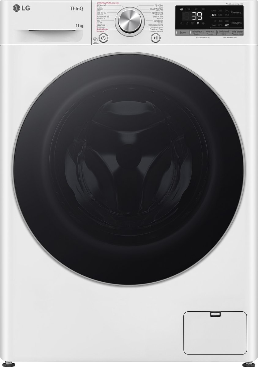 De LG F4WR7011S1W Wasmachine 11 kg in één oogopslag