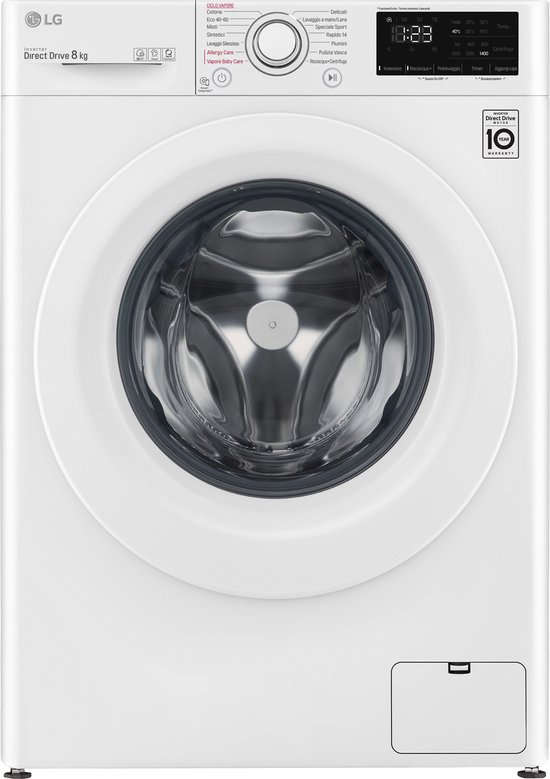 LG F4WV308S3E Wasmachine 8KG 1400RPM C-Class review