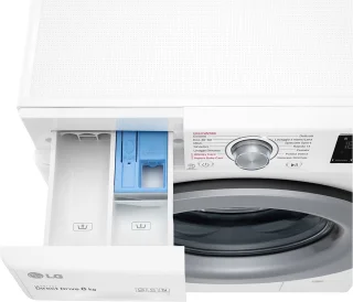 LG F4WV308S4B Voorlader Wasmachine 8 kg Wit