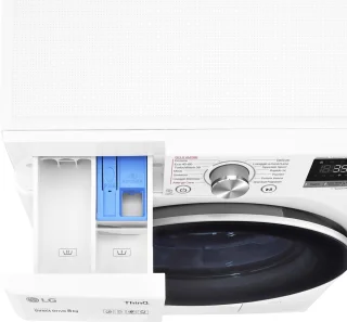 LG F4WV708S1E Wasmachine 8 kg Wit