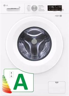 LG F4X1008NWH wasmachine 8 kg wit
