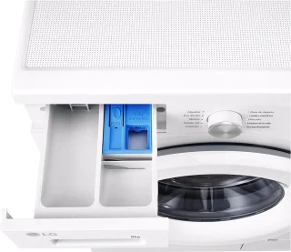 LG F4X1008NWH wasmachine 8 kg wit