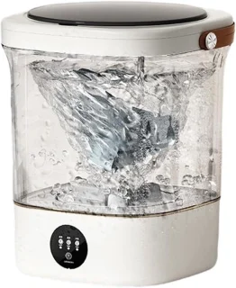 Mini wasmachine 12 liter wit