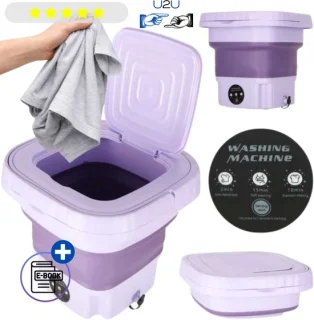 Mini Wasmachine 8L Centrifuge Paars review