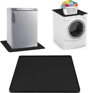 Quvo Lekbak wasmachine 60x60x2 cm grijs review