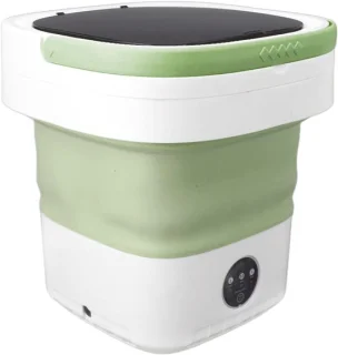 REN® Mini Camping Wasmachine - 7.5L Groen