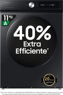 Samsung BESPOKE QuickDrive 8000-serie WW11DB8B95GB Wasmachine