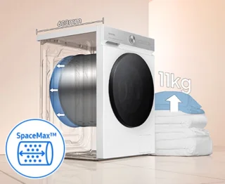 Samsung Bespoke WW11DB8B95GHU3 8000 Serie Wasmachine