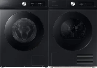 Samsung Bespoke WW90DB7U34GBU3 7000 Serie Zwart Wasmachine