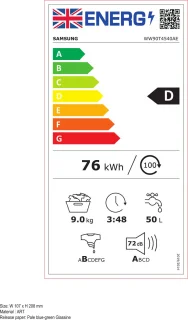 Samsung EcoBubble WW90T4540AE Wasmachine