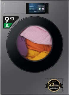 Samsung WF90F09C4SU3 Voorbelading Wasmachine 9 kg Zilver