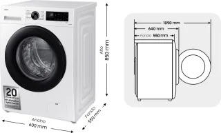Samsung WW11DG5B25AE wasmachine