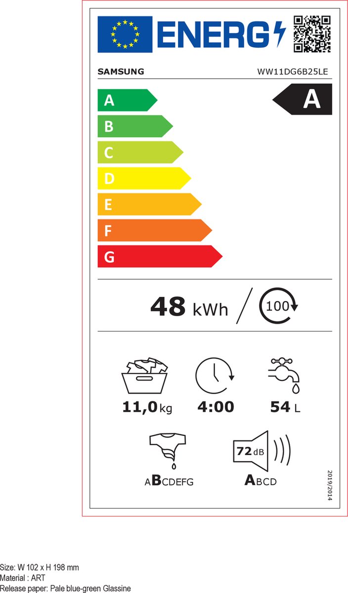 Wat vinden we goed aan de Samsung WW11DG6B85LEU3 AI Wash wasmachine 6000 serie