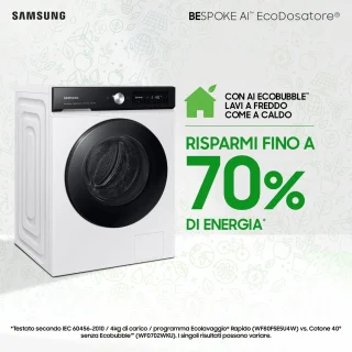 Samsung WW90DB7U94GEU3 wasmachine 9 kg wit