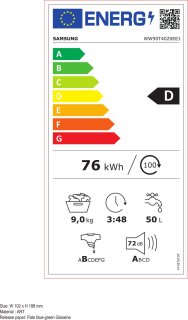 Wat vinden we goed aan de Samsung WW90T4020EE1LE wasmachine