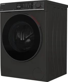 Sharp ESNFL014CBNA2BX wasmachine 10KG mat zwart