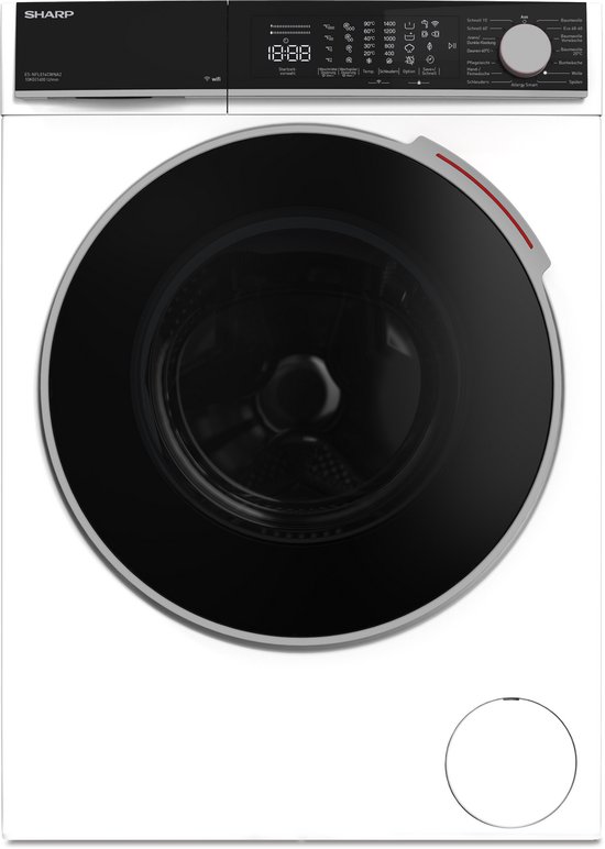 Sharp New Line ESNFL014CWNA wasmachine 10KG wit review