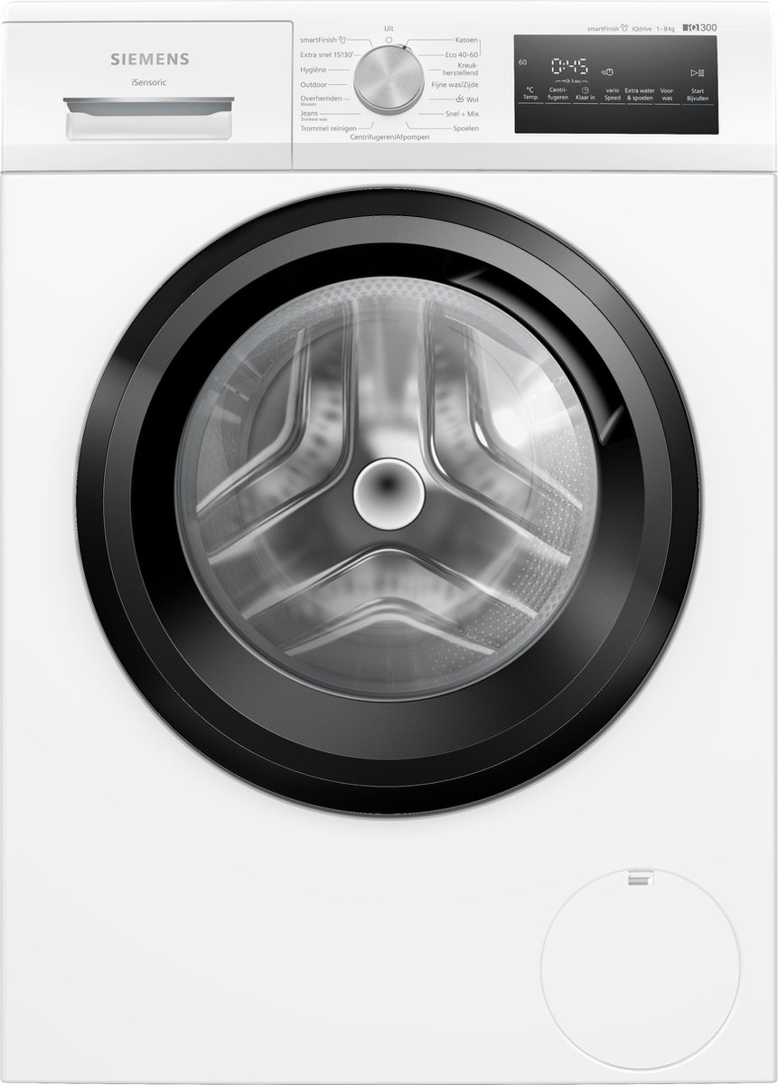 De Siemens iQ300 WM14N206NL Wasmachine 8kg 1400rpm in één oogopslag