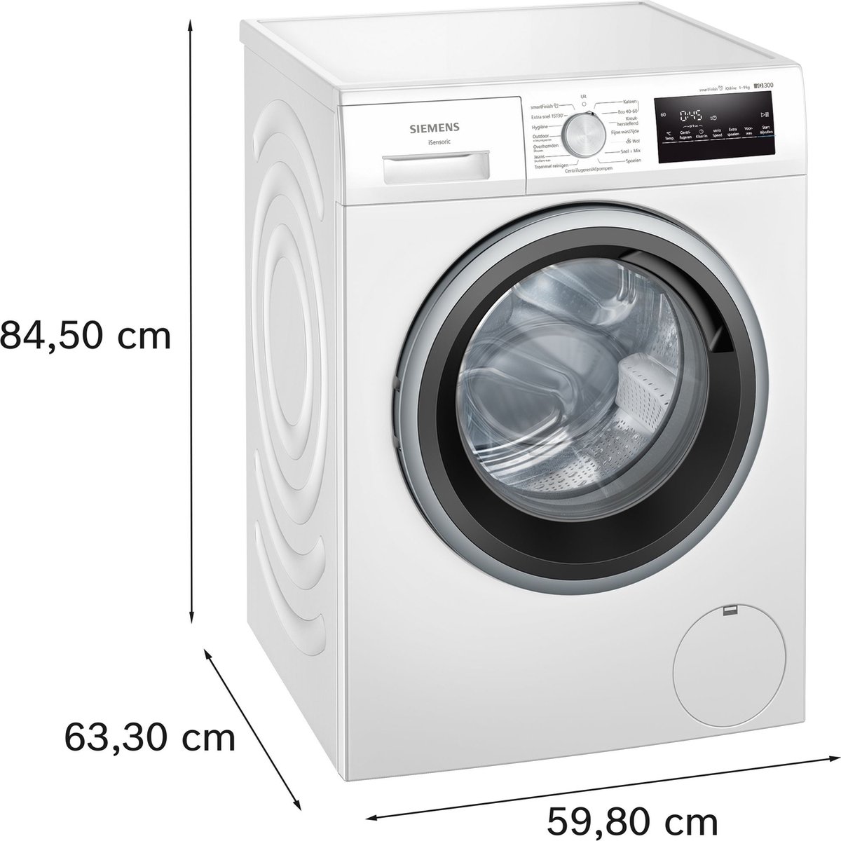 Siemens iQ300 WM14N27ONL Wasmachine 1400 rpm A