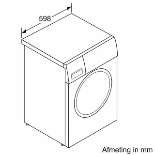 Siemens iQ500 WG44G2ZMFG Wasmachine 9kg 1400rpm