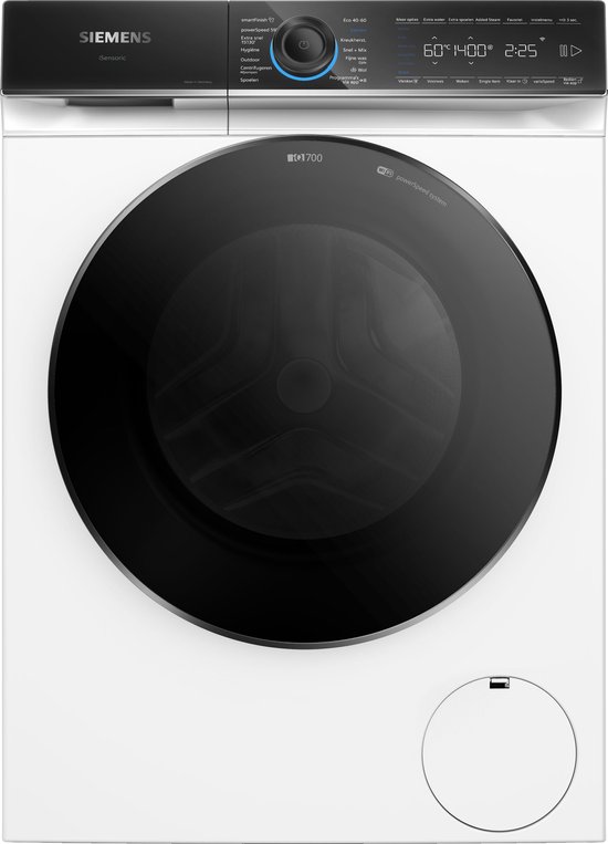 Siemens iQ700 WG44G20BNL — slimme, snelle en zuinige 9 kg wasmachine