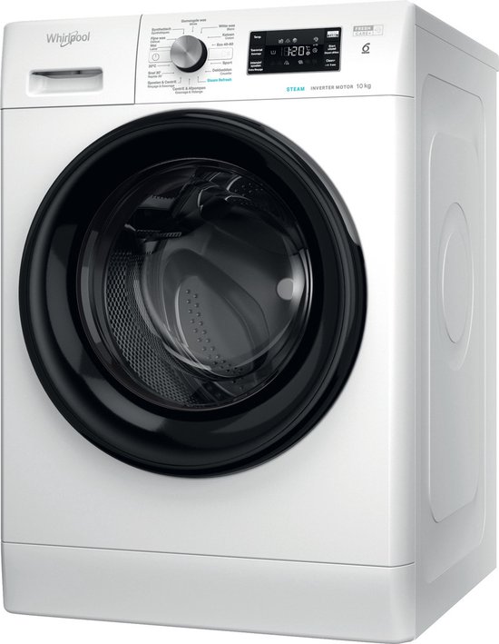 Whirlpool FFB 10469E BV vrijstaande wasmachine 10kg review