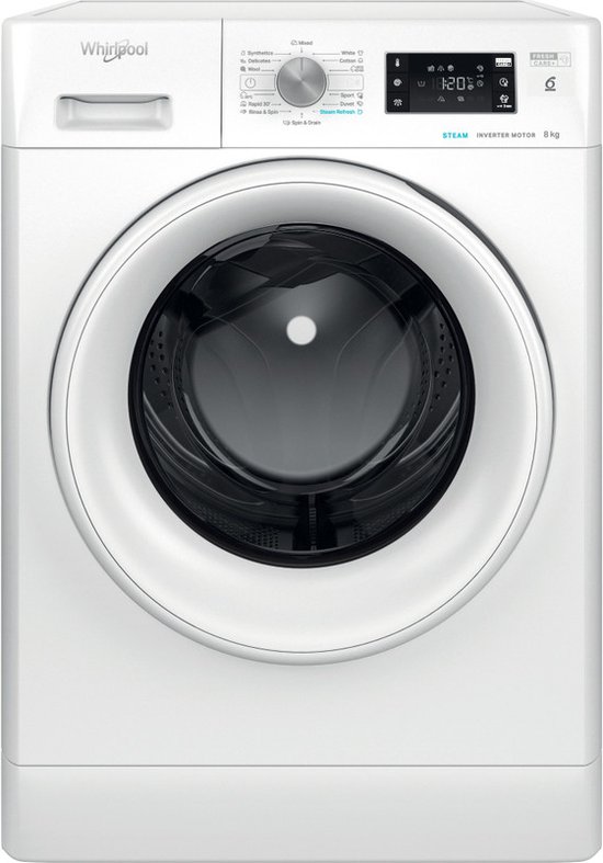 Whirlpool FFB 8489 WV EE — slimme frisheid en zuinig wassen