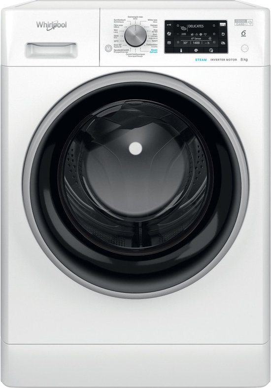 Whirlpool FFD 8489E BSV wasmachine 8 kg wit review