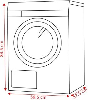 WHIRLPOOL FFSBE 7469 WE Voorlader